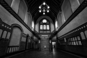 Die Lohnhalle auf Zeche Zollern